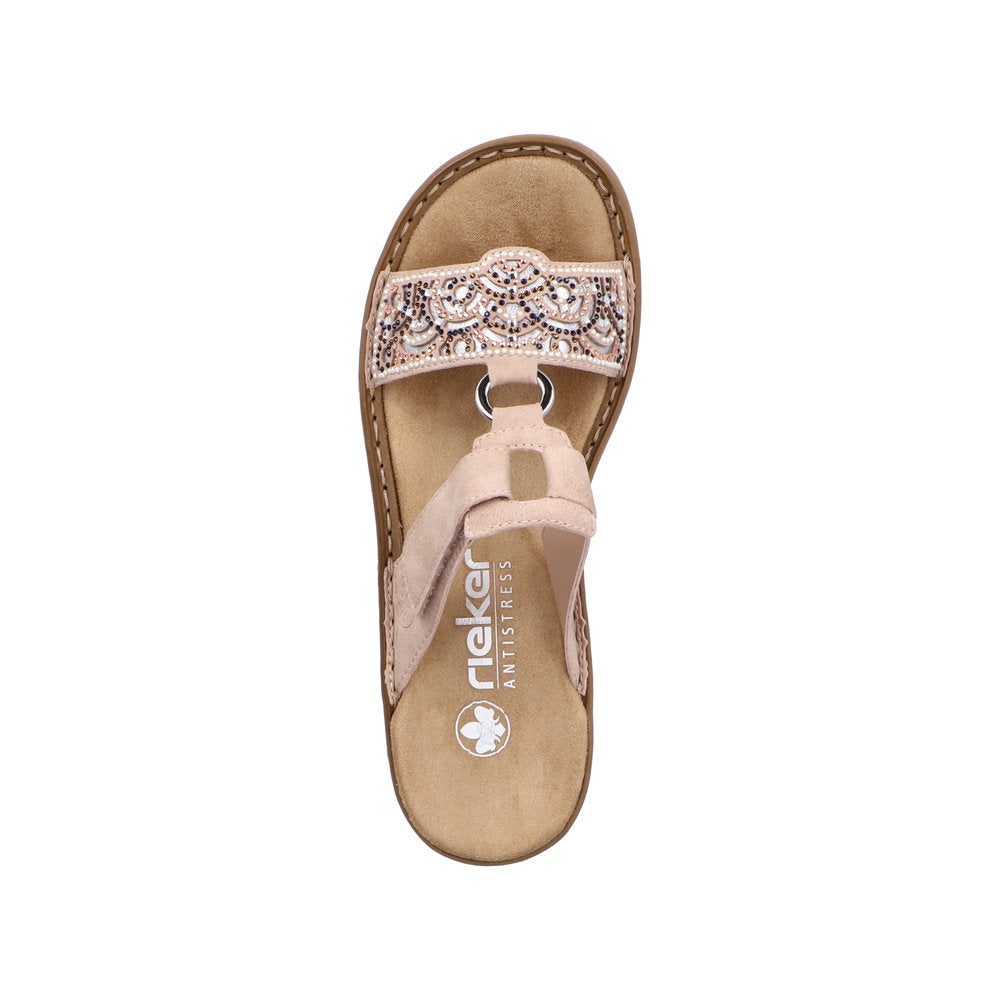 Rieker Regina 608K2-31 Beige Sandals