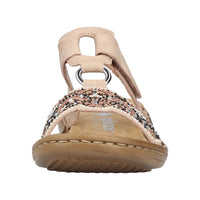 Rieker Regina 608K2-31 Beige Sandals
