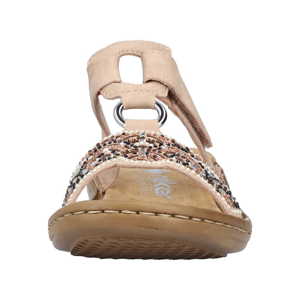 Rieker Regina 608K2-31 Beige Sandals