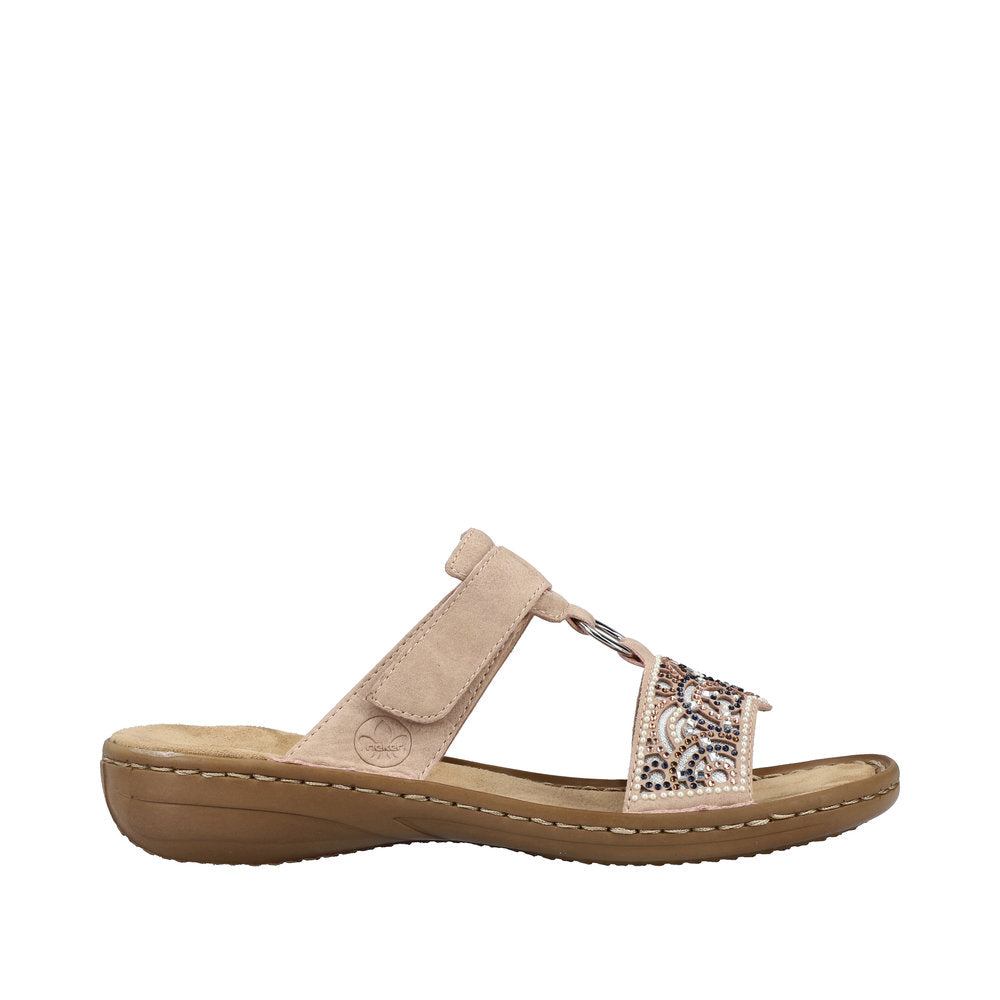 Rieker Regina 608K2-31 Beige Sandals