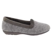 DB Shoes Celia Grey Slippers 2V