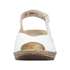 Rieker 62462-80 White Sandals