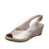 Rieker 62462-90 Gold Sandals