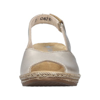 Rieker 62462-90 Gold Sandals
