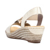 Rieker 624H6-60 Beige Sandals