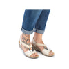 Rieker 624H6-60 Beige Sandals