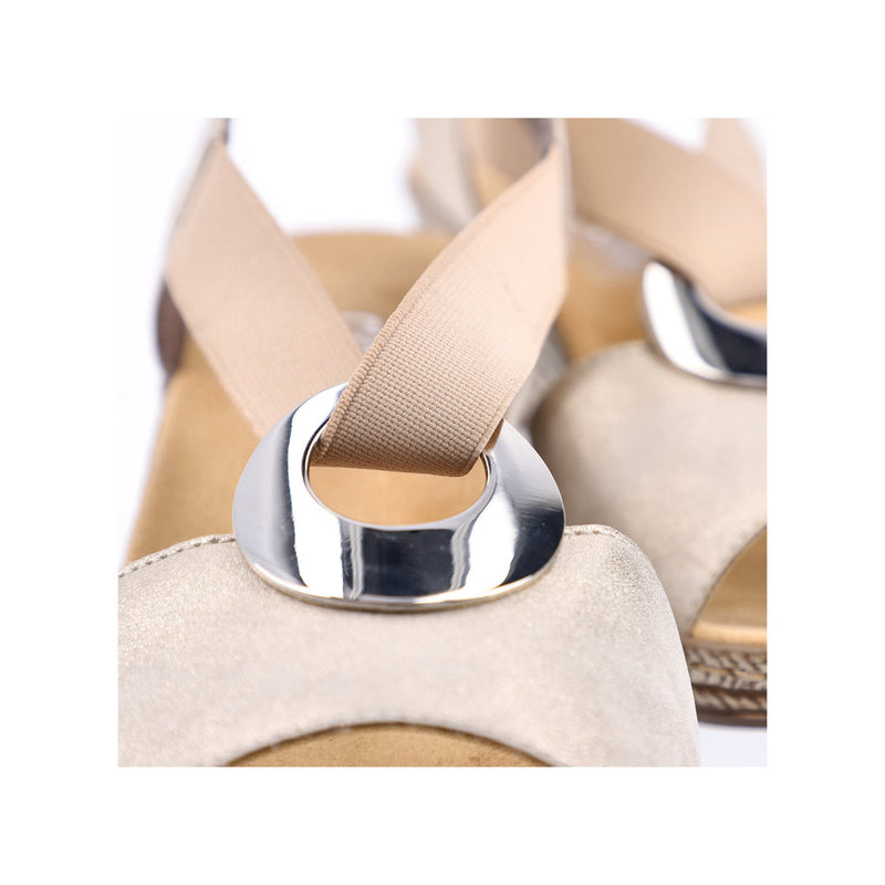 Rieker 624H6-60 Beige Sandals