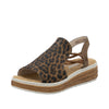 Rieker 62741-90 Leopard Print Sandals