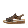 Rieker 62741-90 Leopard Print Sandals