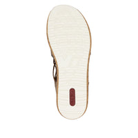 Rieker 62741-90 Leopard Print Sandals