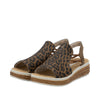 Rieker 62741-90 Leopard Print Sandals