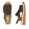 Rieker 62741-90 Leopard Print Sandals