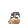 Rieker 62850-14 Blue Sandals