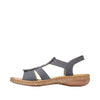 Rieker 62850-14 Blue Sandals