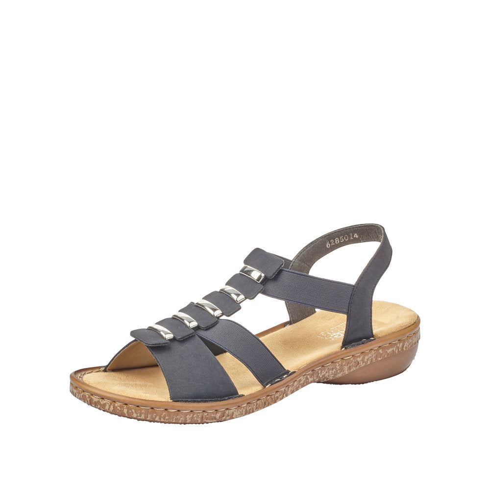Rieker Regina 62850-14 Navy Sandals