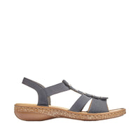 Rieker Regina 62850-14 Navy Sandals