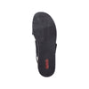 Rieker 62950-00 Black Sandals