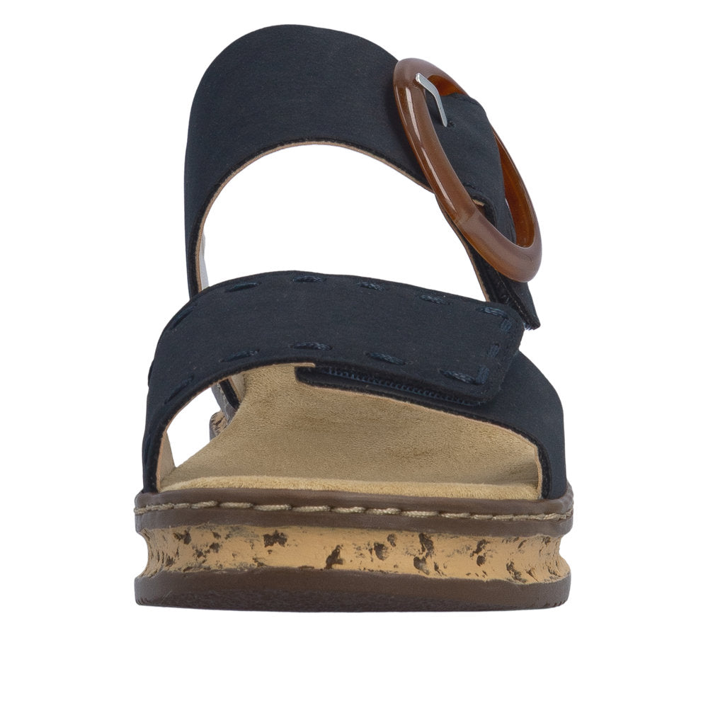 Rieker Regina 62950-14 Navy Sandals