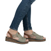 Rieker 62962-52 Green Sandals