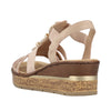 Rieker 63778-31 Pink Sandals