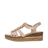 Rieker 63778-31 Pink Sandals