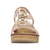 Rieker 63778-31 Pink Sandals
