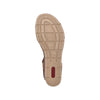 Rieker 63778-31 Pink Sandals
