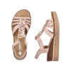 Rieker 63778-31 Pink Sandals