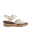 Rieker 63795-60 Beige Sandals