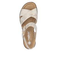 Rieker 63795-60 Beige Sandals