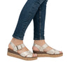Rieker 63795-60 Beige Sandals