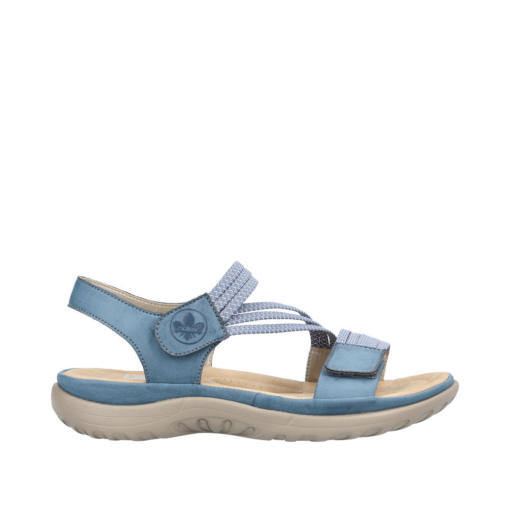 Rieker 64870-14 Blue Sandals