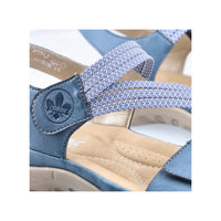 Rieker Franja 64870-14 Blue Sandals