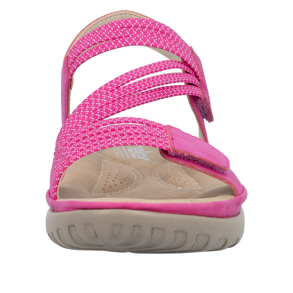 Rieker Franja 64870-31 Pink Sandals