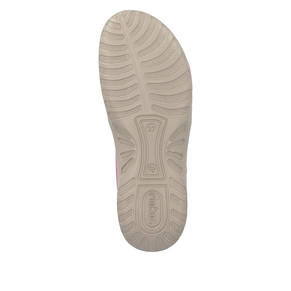 Rieker Franja 64870-31 Pink Sandals