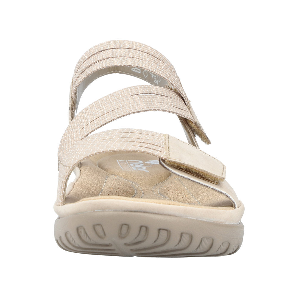 Rieker Franja 64870-62 Beige Sandals