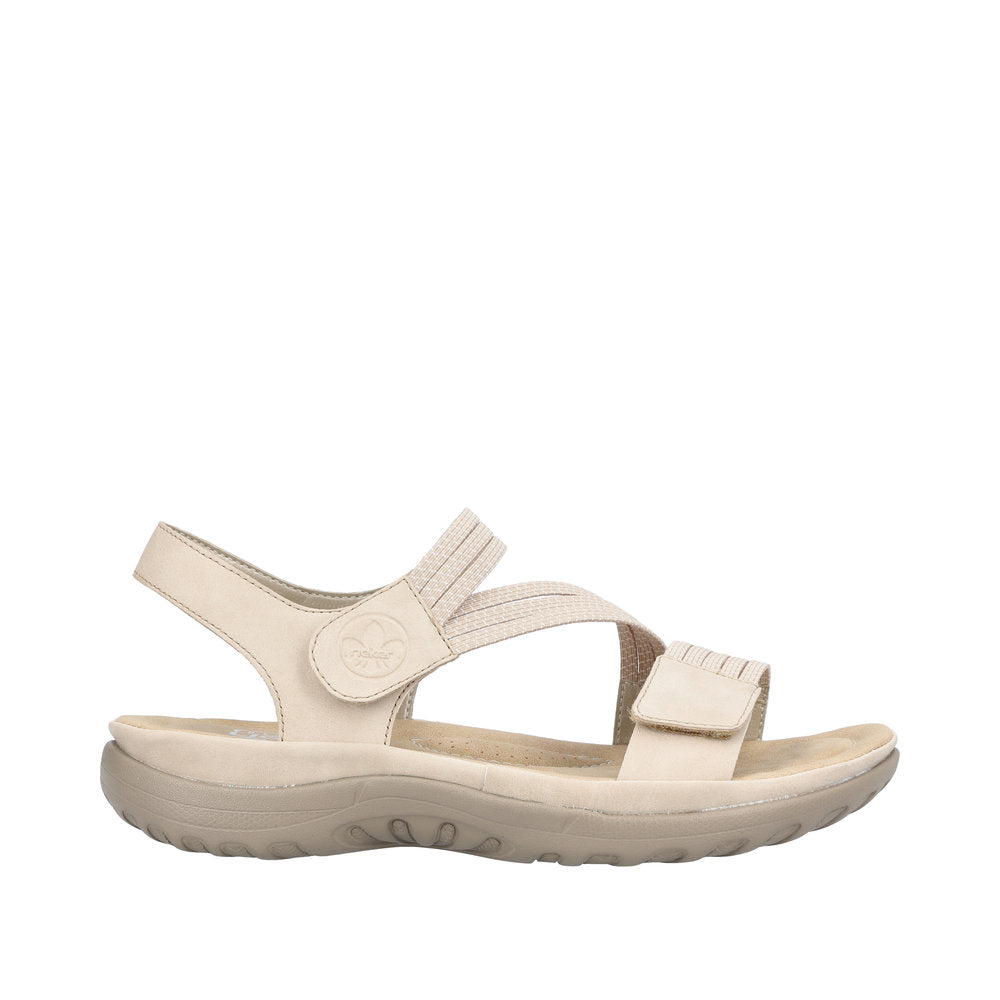 Rieker Franja 64870-62 Beige Sandals