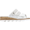 Waldlaufer 650501-200-267 Weiss Cement Sandals