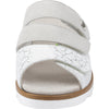 Waldlaufer 650501-200-267 Weiss Cement Sandals