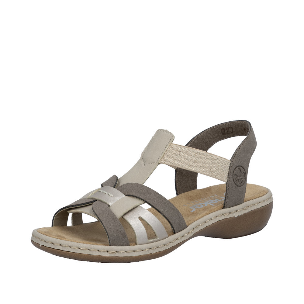 Rieker Regina 65918-64 Beige Sandals
