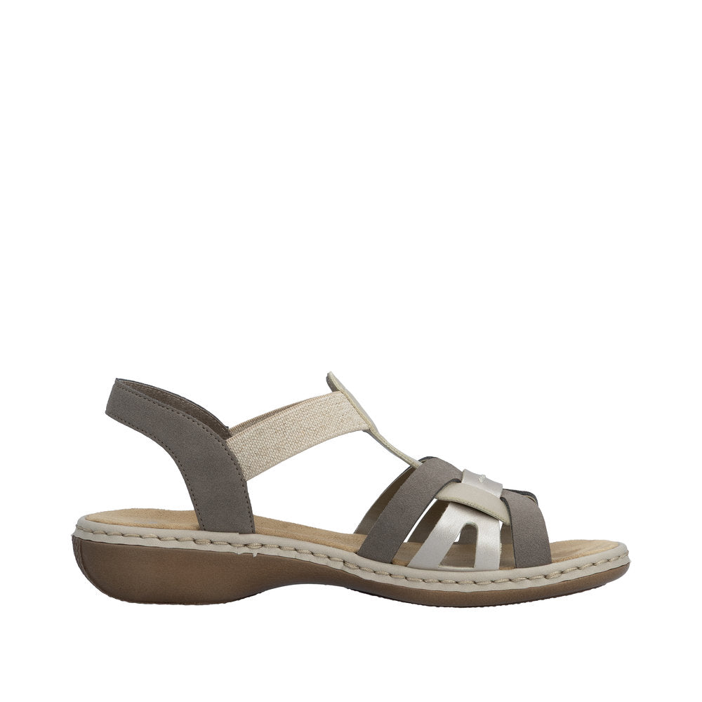 Rieker Regina 65918-64 Beige Sandals