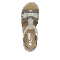 Rieker Regina 65918-64 Beige Sandals