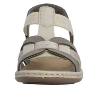 Rieker Regina 65918-64 Beige Sandals