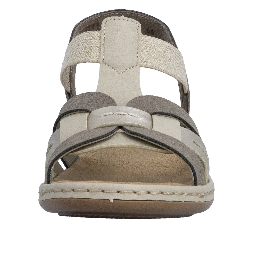 Rieker Regina 65918-64 Beige Sandals