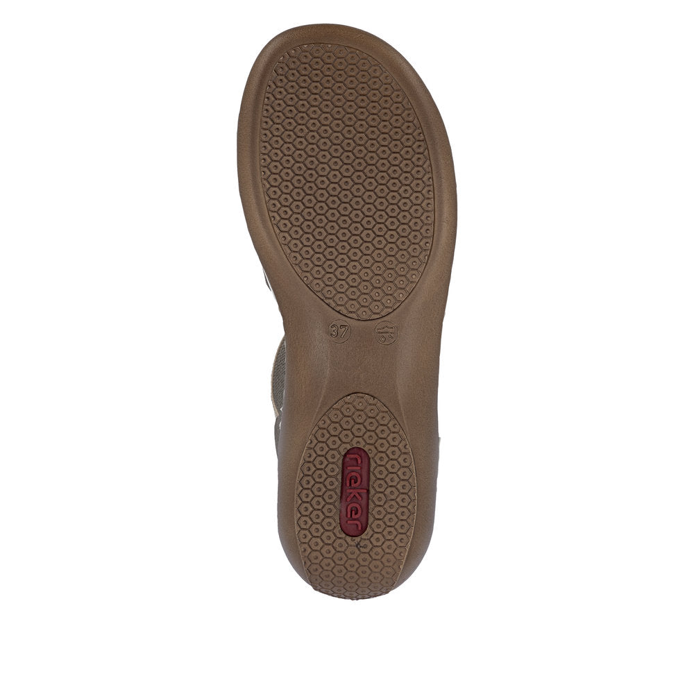 Rieker Regina 65918-64 Beige Sandals