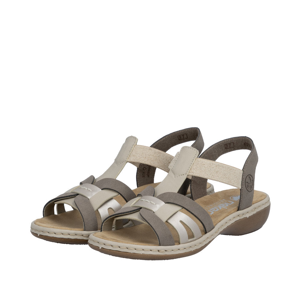 Rieker Regina 65918-64 Beige Sandals