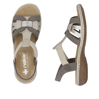 Rieker Regina 65918-64 Beige Sandals