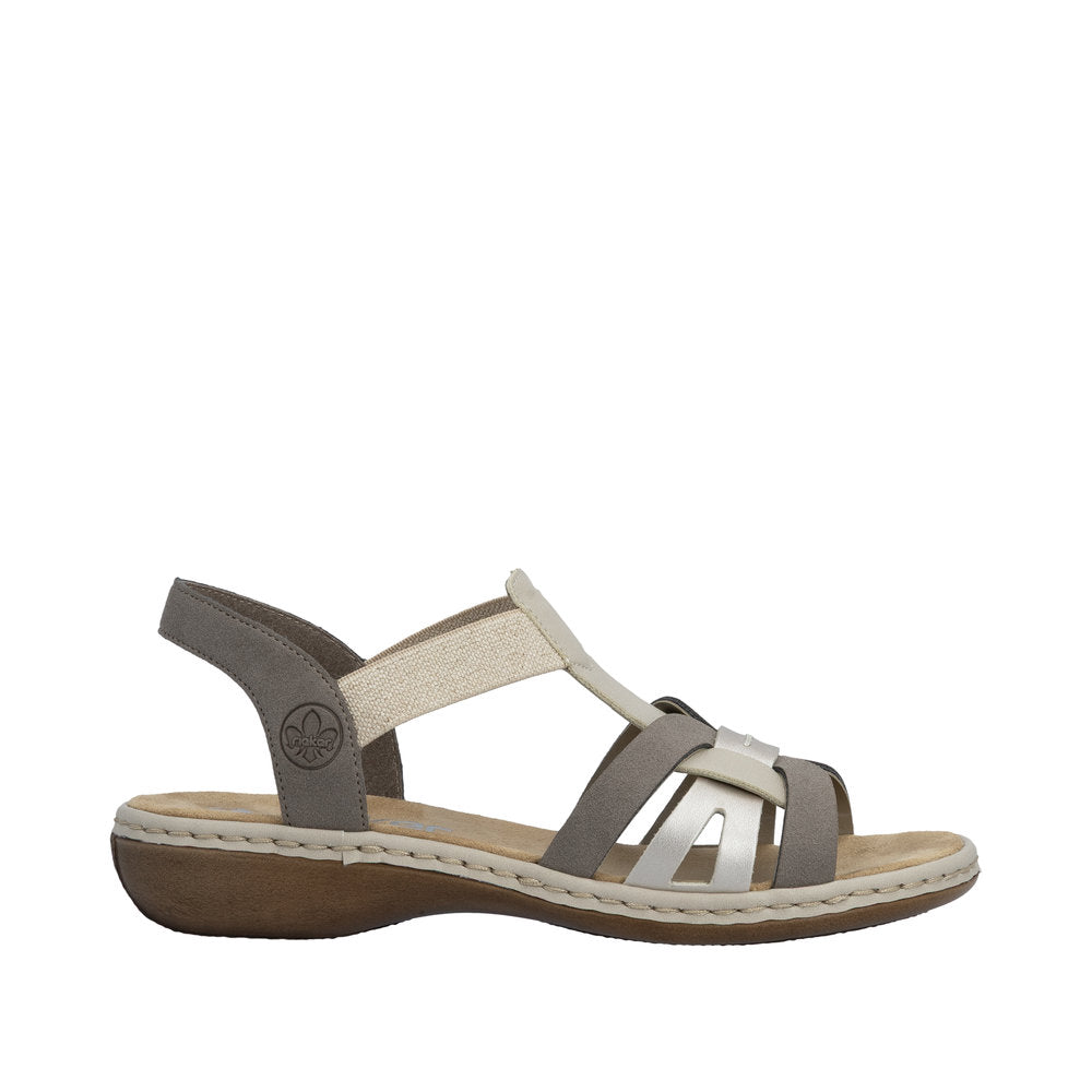 Rieker Regina 65918-64 Beige Sandals
