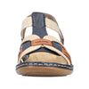 Rieker 65918-90 Blue Combination Sandals