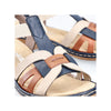 Rieker 65918-90 Blue Combination Sandals